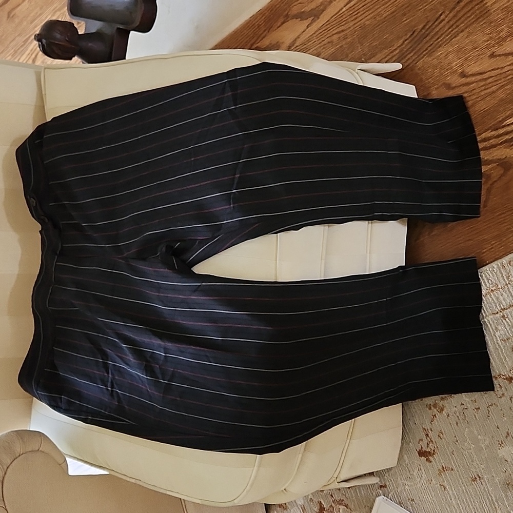 Black trouser with stripes size16